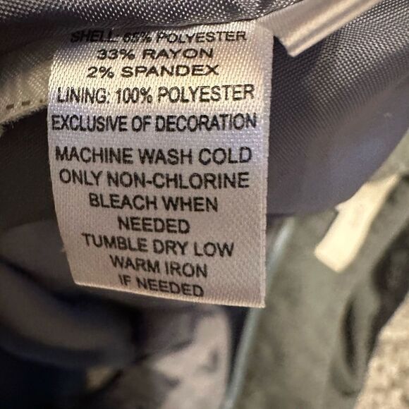 The Loft Grey with Black Pencil Skirt. Size 2. NWT - Picture 5 of 11